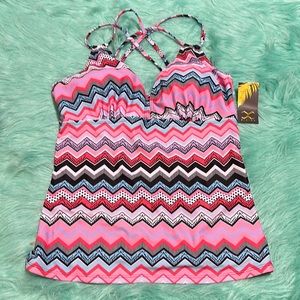 Bikinx size M tankini NWT